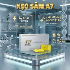 Kẹo sâm tăng cường sinh lý A7 Alpha Seven hộp 10 viên