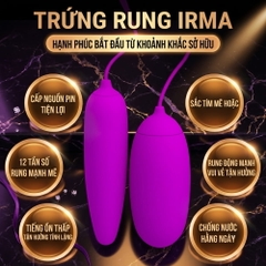 Trứng rung 2 đầu Pretty Love Irma