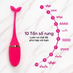 Trứng rung GOK Cá Heo Remote