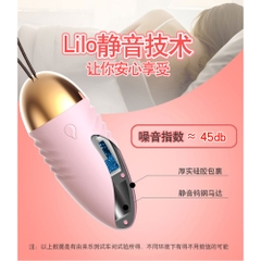 Trứng rung tăng khoái cảm Lilo Vibrator 10 chế độ chính hãng