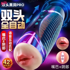Âm đạo giả 2 đầu Jiuai Black Hole Pro đa năng chính hãng