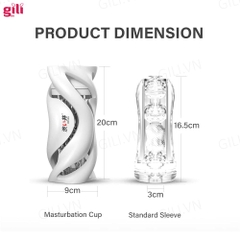 Âm đạo giả Drywell Hurricane dạng cốc chính hãng