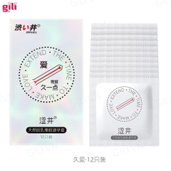 Bao cao su Drywell Long Lasting hộp 12 chiếc kéo dài thời gian chính hãng