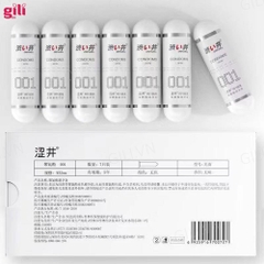 Bao cao su siêu mỏng DryWell Ultra Thin 001 7 chiếc chính hãng