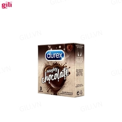 Bao cao su Durex Naughty Chocolate hộp 3 chiếc chính hãng
