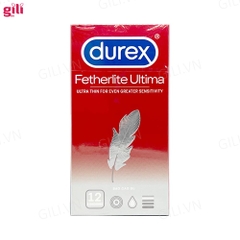 Bao cao su Durex Fetherlite Ultima hộp 12 chiếc siêu mỏng chính hãng