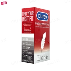 Bao cao su Durex Fetherlite Ultima hộp 12 chiếc siêu mỏng chính hãng