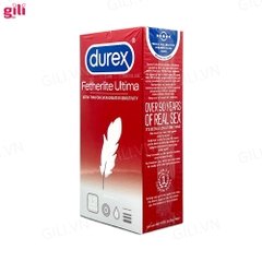 Bao cao su Durex Fetherlite Ultima hộp 12 chiếc siêu mỏng chính hãng