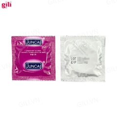 Bao cao su siêu mỏng Juncai Feel Ultra Thin  hộp 10 chiếc chính hãng