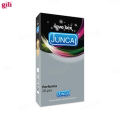 Bao cao su Juncai Performa hộp 10 chiếc kéo dài thời gian chính hãng