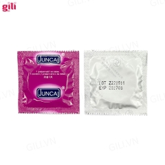 Bao cao su Juncai Pleasuremax hộp 12 chiếc tăng khoái cảm chính hãng