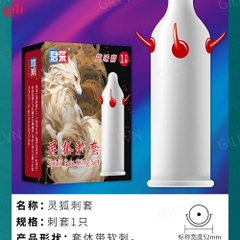 Bao cao su Juncai râu đặc biệt, gai bi kiểu tăng kích thước chính hãng