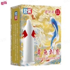 Bao cao su Juncai râu đặc biệt, gai bi kiểu tăng kích thước chính hãng