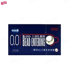 Bao cao su tăng khoái cảm Olo Đầu Bi hộp 10 chiếc Bead Entering chính hãng