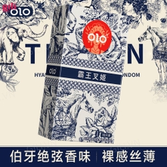 Bao cao su Olo Milk Tea Chagee hộp 10 chiếc siêu mỏng chính hãng