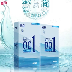 Bao cao su Olo Superior Xanh Siêu Trơn 001 hộp 10 siêu mỏng chính hãng