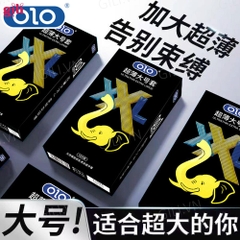 Bao cao su Olo XXL Ultra Thin Extra Large hộp 10 siêu mỏng chính hãng