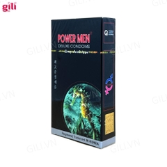 Bao cao su Powermen Cá Ngựa hộp 12 chiếc kéo dài thời gian chính hãng