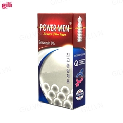 Bao cao su Powermen Ngọc Trai hộp 12 chiếc kéo dài thời gian chính hãng