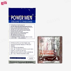 Bao cao su Powermen Viagra hộp 12 chiếc kéo dài thời gian chính hãng