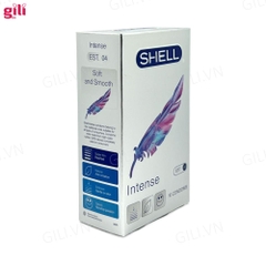 Bao cao su siêu mỏng Shell Intense hộp 10 chiếc chính hãng