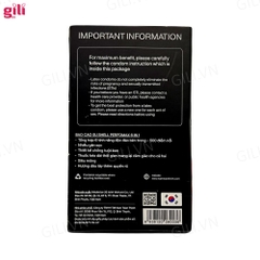 Bao cao su Shell Performax 6in1 hộp 10 chiếc kéo dài thời gian chính hãng