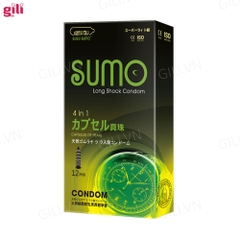 Bao cao su Sumo siêu mỏng hộp 12 chiếc kéo dài thời gian chính hãng