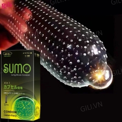 Bao cao su Sumo siêu mỏng hộp 12 chiếc kéo dài thời gian chính hãng