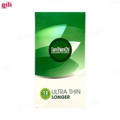 Bao cao su Tâm Thiên Chí Ultra Thin Longer hộp 12 chiếc kéo dài thời gian chính hãng