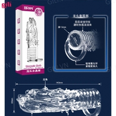 Bao cao su đôn dên Aichao Đầu Rồng tăng kích thước chính hãng