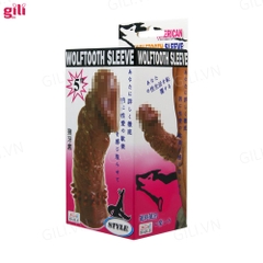 Bao cao su đôn dên Wolftooth Sleeve tăng kích thước chính hãng