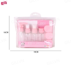 Bộ chiết mỹ phẩm du lịch Shulifang 7 món chính hãng