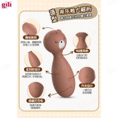 Chày rung Lilo Gấu massage chính hãng