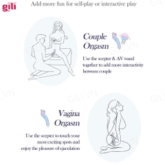 Chày rung hai đầu Drywell Queen’s Scepter massage chính hãng