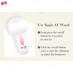 Chày rung hai đầu Drywell Queen’s Scepter massage chính hãng