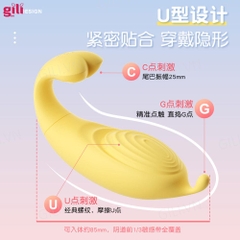 Chíp rung MizzZee Cá Voi remote massage chính hãng