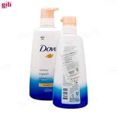 Dầu gội phục hồi tóc Dove Intense Repair Shampoo 450ml chính hãng