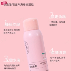 Dầu gội khô Luckyfine Washing Free Hair Spray Hồng 150ml chính hãng