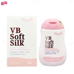 Dung dịch vệ sinh phụ nữ Hanayuki VB Soft Silk hồng 150ml chính hãng