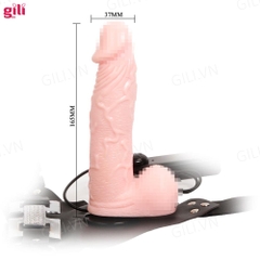 Dương vật giả đeo dây Baile Ultra Passionate Harness chính hãng