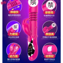 Dương vật giả Aifeiya Red Rabbit đa năng chính hãng