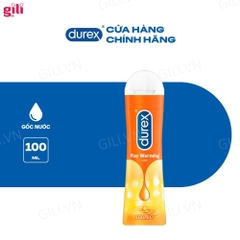 Gel bôi trơn tăng khoái cảm nữ Durex Play Warming 100ml chính hãng