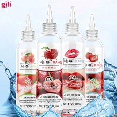 Gel bôi trơn gốc nước Kakou hương Dâu ngọt ngào 200ml chính hãng