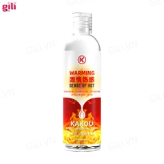 Gel bôi trơn gốc nước Kakou Warming 200ml tăng khoái cảm chính hãng