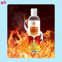Gel bôi trơn gốc nước Kakou Warming 200ml tăng khoái cảm chính hãng
