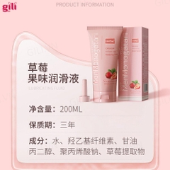 Gel bôi trơn hậu môn Lovcave Monogatari hương Dâu 200ml chính hãng