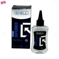 Gel bôi trơn hậu môn Shell Supermen Cooling 90ml chính hãng