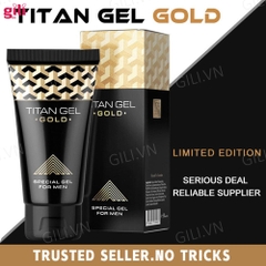 Gel bôi trơn massage Titan Vàng Special Gold for Men 50ml chính hãng