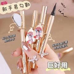 Kẻ mắt AGAG Eyeliner Pen kèm gương 1ml chính hãng