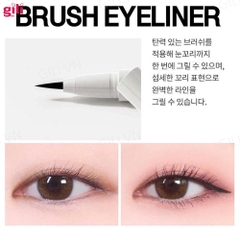 Kẻ mắt Karadium Waterproof Brush Liner 0.55gr chính hãng